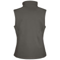 BODYWARMER SOFTSHELL FEMME 280G GRIS 
