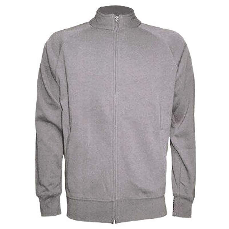 GILET FULL ZIP SWEATSHIRT 290G GRIS