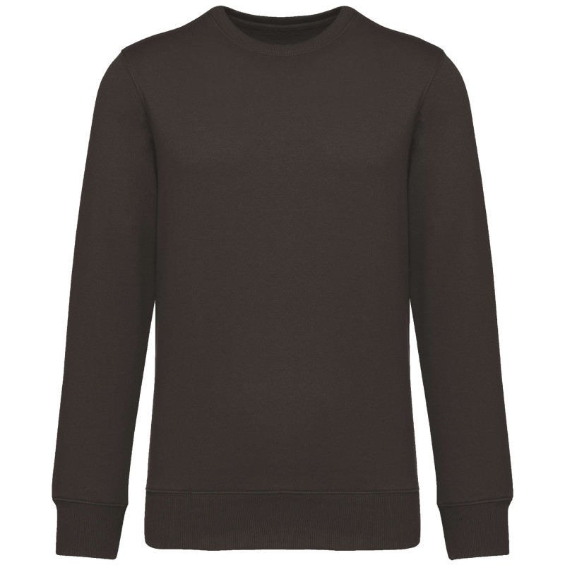 SWEAT UNISEXE COL ROND DARK GREY
