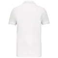POLO PIQUE 220 HOMME KARIBAN BLANC 

