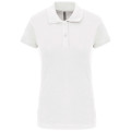 POLO PIQUE 220 FEMME KARIBAN BLANC 
