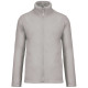 VESTE MICROPOLAIRE HOMME 300GR SNOW GREY