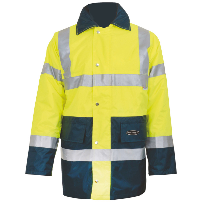 PARKA DE CHANTIER HAUTE VISIBILITE 3M