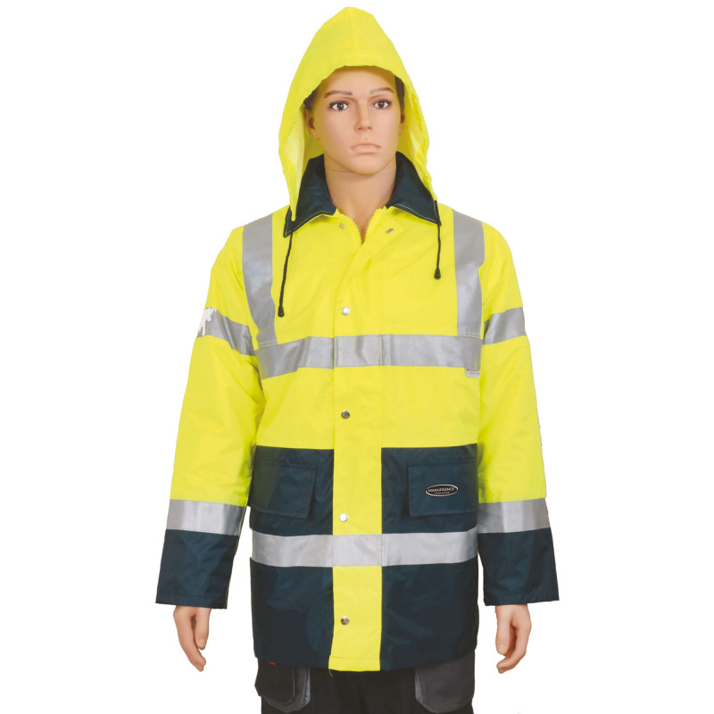 PARKA DE CHANTIER HAUTE VISIBILITE 3M