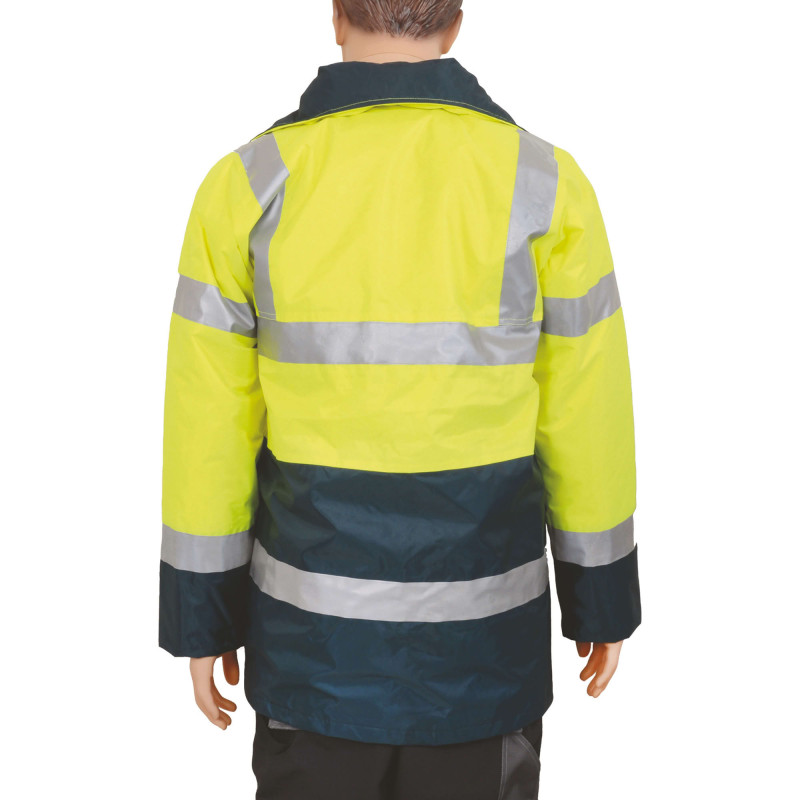 PARKA DE CHANTIER HAUTE VISIBILITE 3M
