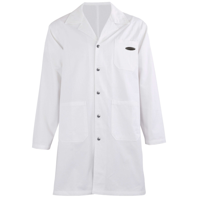 BLOUSE BLANCHE LABO 240GR 100% COTON