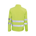 SOFTSHELL CONFORT MANCHES AMOVIBLES FLUO JAUNE