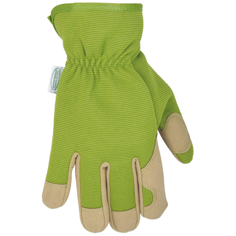 GANTS DE CONFORT JARDIN VERT PASTEL