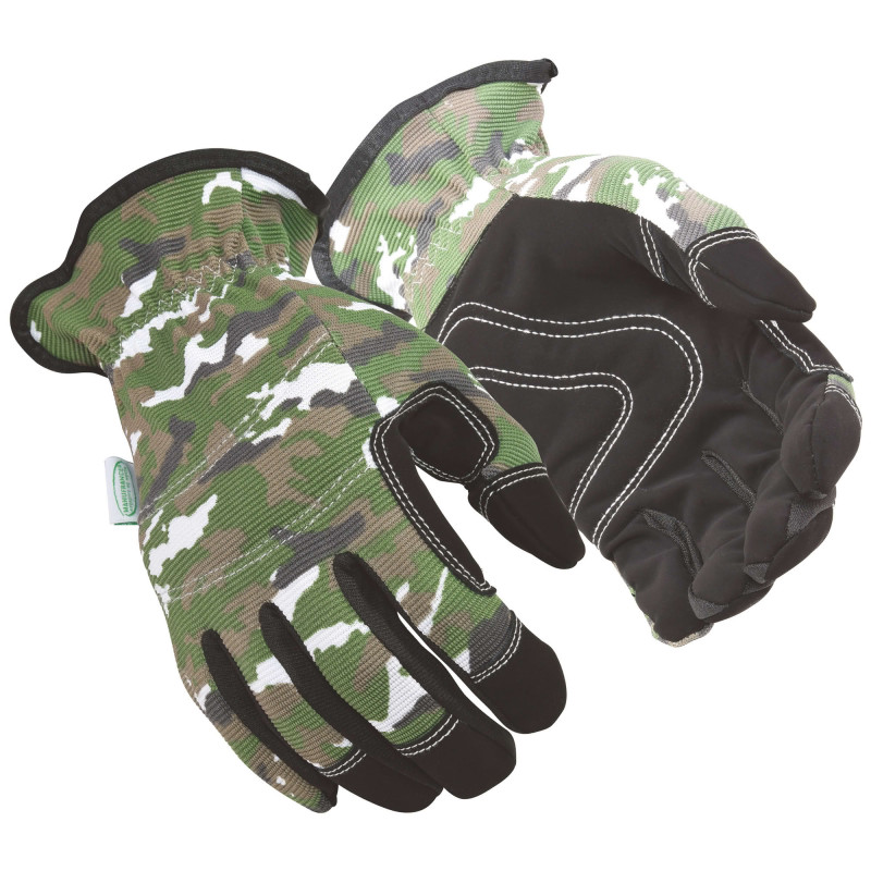 GANTS NUBUCK CAMOUFLAGE
