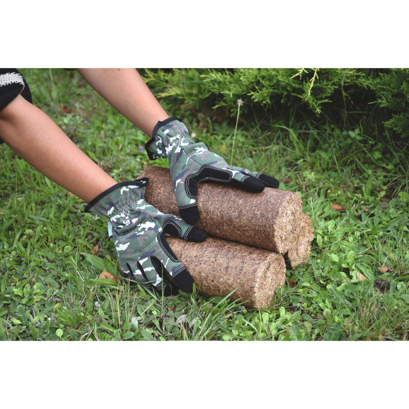 GANTS NUBUCK CAMOUFLAGE