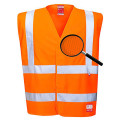GILET HV ANTISTATIQUE RETARD FLAMME FR71 ORANGE