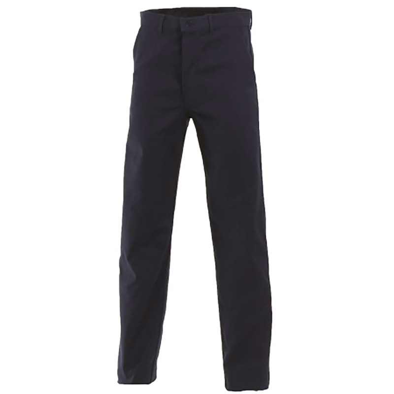 PANTALON ESSENTIELS COTON BLEU MARINE