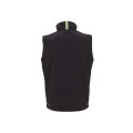 GILET SOFTSHELL UNIVERSE BLACK CARBON NOIR/JAUNE