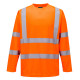 T-SHIRT S178 HAUTE VISIBILI MANCHES LONGUES ORANGE