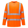 T-SHIRT S178 HAUTE VISIBILI MANCHES LONGUES ORANGE