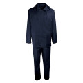 COMPLET DE PLUIE PVC SOUPLE BLEU MARINE