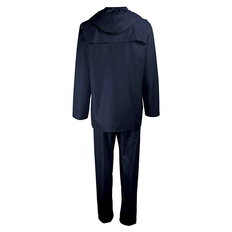 COMPLET DE PLUIE PVC SOUPLE BLEU MARINE