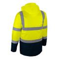 PARKA HAUTE-VISIBILITE PARDA JAUNE ET BLEU