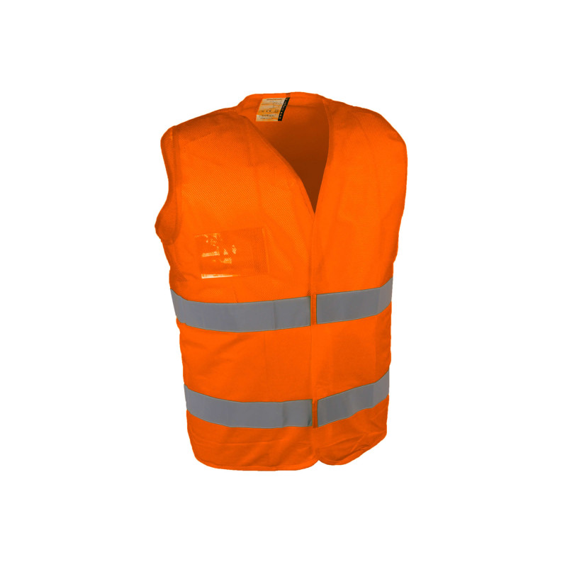 GILET HAUTE-VISIBILITE POLYESTER AERE ORANGE