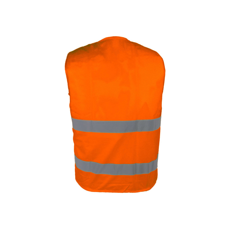 GILET HAUTE-VISIBILITE POLYESTER AERE ORANGE