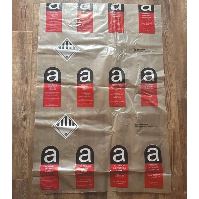 SAC A GRAVAT AMIANTE LDPE 80X120CM 80L