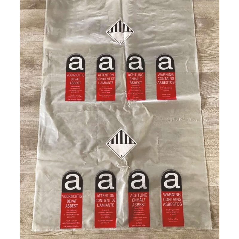 SAC A GRAVAT AMIANTE LDPE 80X120CM 80L