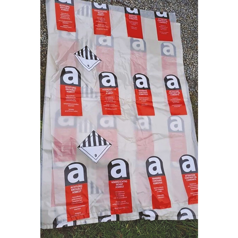 SAC A GRAVAT AMIANTE LDPE 80X120CM 80L