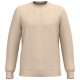 SWEAT-SHIRT RECYCLE COL ROND K4040 LIGHT SAND