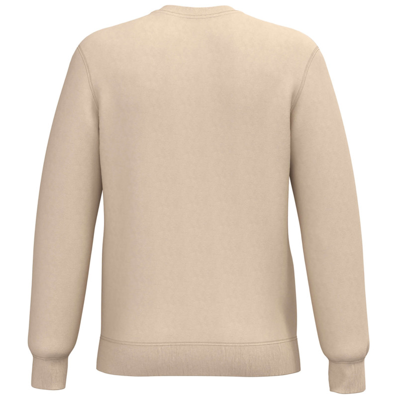 SWEAT-SHIRT RECYCLE COL ROND K4040 LIGHT SAND