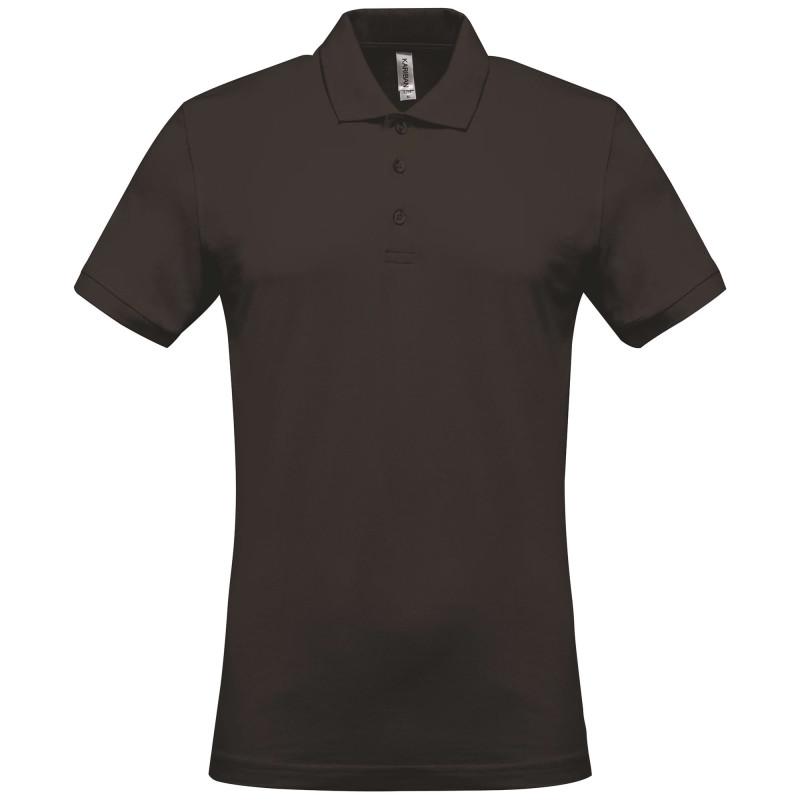 POLO PIQUE 180G DARK GREY
