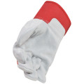 GANTS CUIR GROS OEUVRE ROUGE