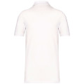 POLO PIQUE BIO 180 HOMME BLANC  
