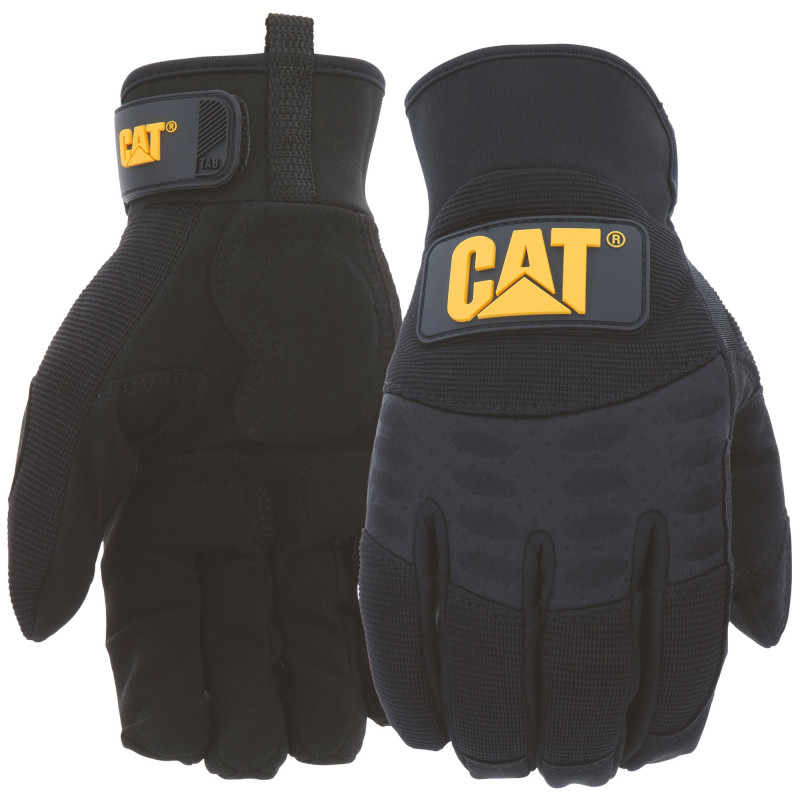 GANTS CAT PAUME CLARINO  NOIR