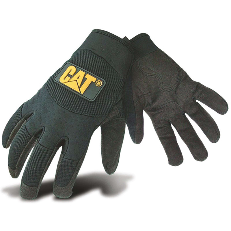 GANTS CAT PAUME CLARINO  NOIR