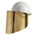 VISIÈRE POLYCARBONATE MÉTALLISÉ OR