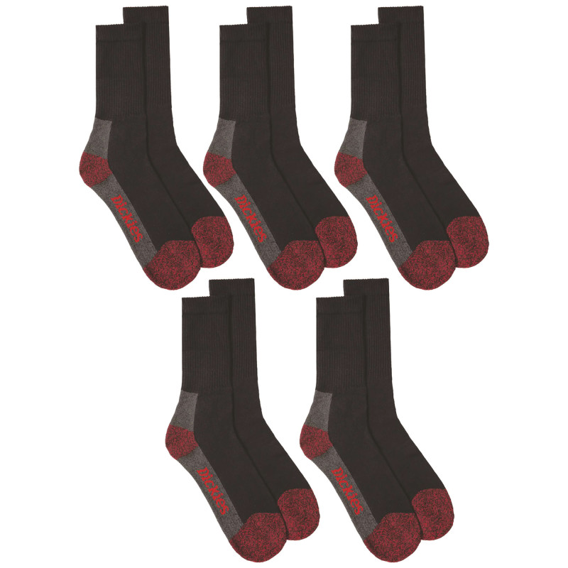 5 PAIRES DE CHAUSSETTES CUSHION CREW DICKIES