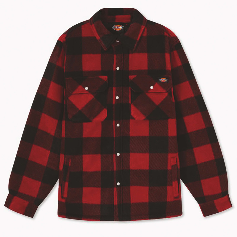 SURCHEMISE PORTLAND DICKIES ROUGE