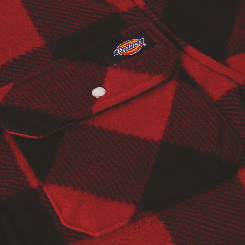 SURCHEMISE PORTLAND DICKIES ROUGE
