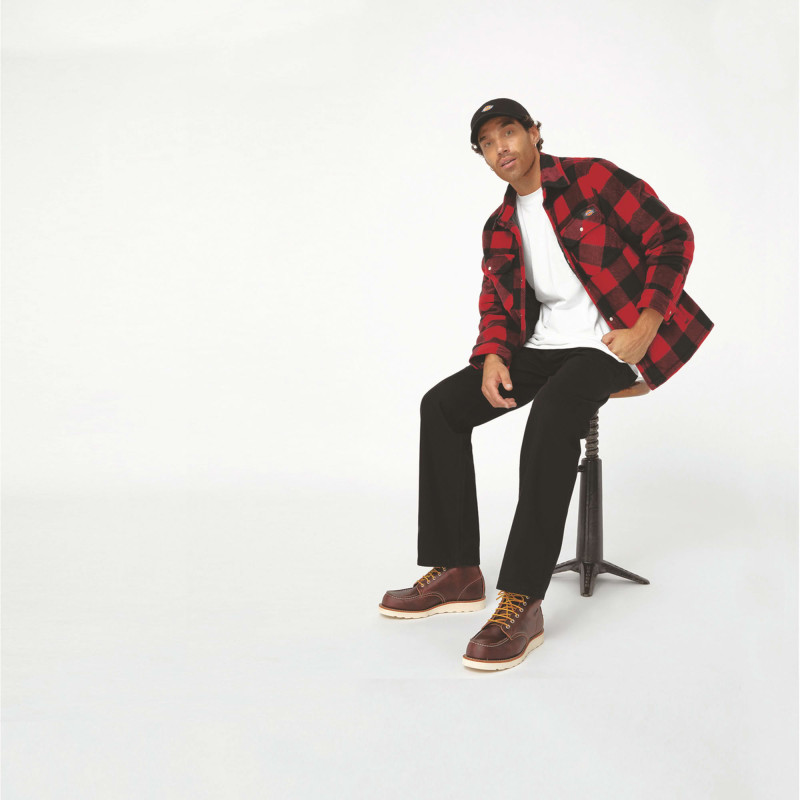 SURCHEMISE PORTLAND DICKIES ROUGE