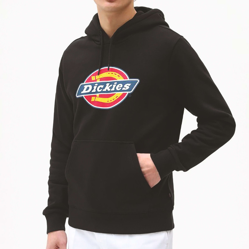 SWEAT A CAPUCHE ICON NOIR DICKIES