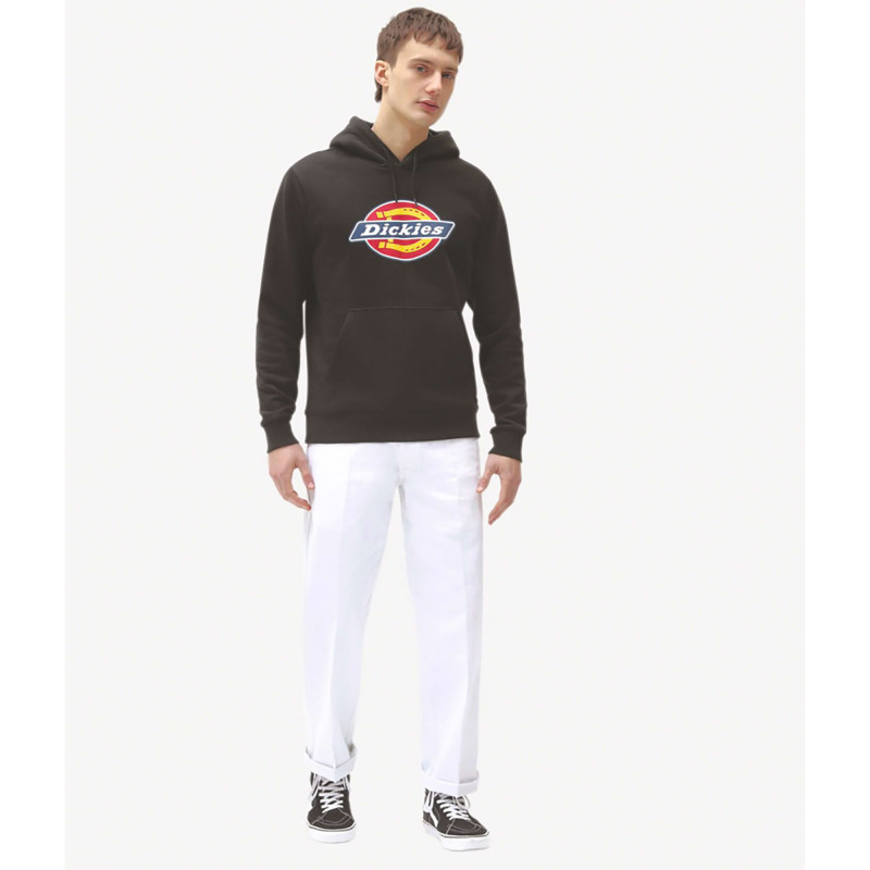 SWEAT A CAPUCHE ICON NOIR DICKIES