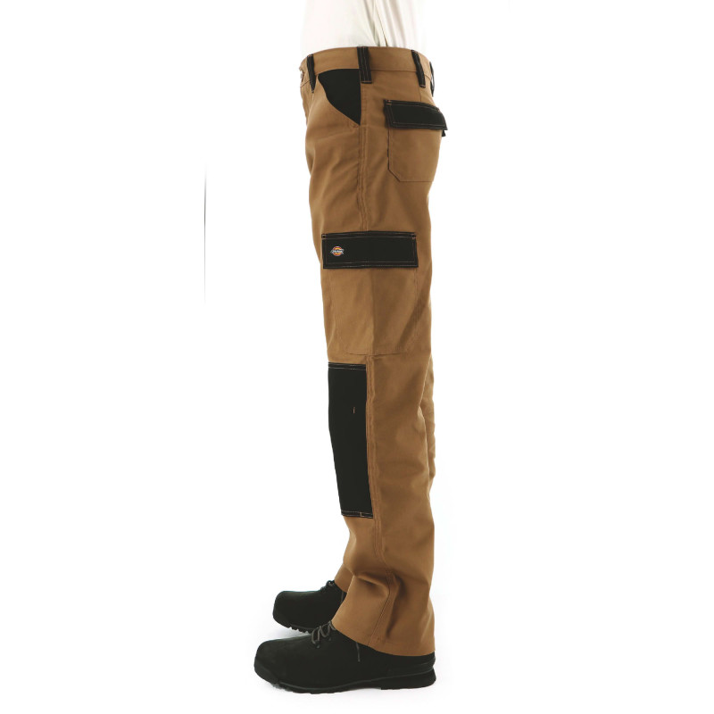 PANTALON DE TRAVAIL BEIGE ANTIQUE/ NOIR EVERYDAY DICKIES DK0A867Q '25