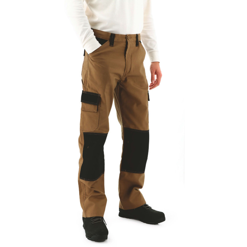 PANTALON DE TRAVAIL BEIGE ANTIQUE/ NOIR EVERYDAY DICKIES DK0A867Q '25