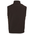BODYWARMER SOFTSHELL 2 COUCHES PK330 BLACK/RED