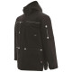 PARKA INSULATED WORK AVEC CAPUCHE NOIR 189GR