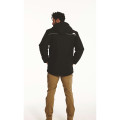PARKA INSULATED WORK AVEC CAPUCHE NOIR 189GR