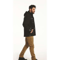 PARKA INSULATED WORK AVEC CAPUCHE NOIR 189GR