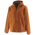 BLOUSON HOODED SHERPA LINED CAT BRONZE