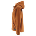 BLOUSON HOODED SHERPA LINED CAT BRONZE