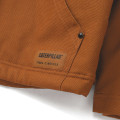 BLOUSON HOODED SHERPA LINED CAT BRONZE